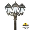 Миниатюра фото садово-парковый фонарь fumagalli artu bisso/saba 3l k22.158.s30.bye27 | 220svet.ru