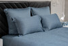 Миниатюра фото комплект наволочек  бамбук сине-зеленый 70*70 (2шт) garda decor 180jod-18016 | 220svet.ru