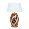 Миниатюра фото настольная лампа arte lamp ruby a4064lt-1br | 220svet.ru