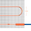 Миниатюра фото нагревательный мат vlt01-150-9.0 voltum т150 vlt01-150-9.0 | 220svet.ru