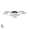 Миниатюра фото потолочная светодиодная люстра с пультом ду lumion didana 8236/6cl черный | 220svet.ru