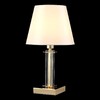 Миниатюра фото настольная лампа crystal lux nicolas lg1 gold/white | 220svet.ru