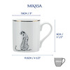 Миниатюра фото кружка фарфоровая гепард mikasa kitchen craft | 220svet.ru
