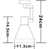 Миниатюра фото трековый однофазный светильник arte lamp nido a5108pl-1bk | 220svet.ru