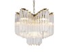 Миниатюра фото подвесная люстра newport amanda 8906/c gold м0070329 | 220svet.ru