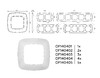 Миниатюра фото рамка 5-постовая ambrella volt omega ecta of140405 | 220svet.ru
