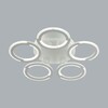 Миниатюра фото потолочная светодиодная люстра с пультом ду lumion kalifa 8027/55cl белый | 220svet.ru
