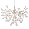 Миниатюра фото подвесная люстра crystal lux evita sp63 gold/transparent | 220svet.ru
