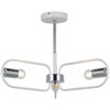 Миниатюра фото потолочная люстра illumico il8253-3cou-79 wh cr | 220svet.ru