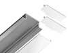Миниатюра фото профиль встраиваемый для светодиодной ленты ambrella illumination gp1200al | 220svet.ru