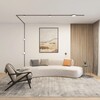 Миниатюра фото трековый однофазный светодиодный светильник denkirs shine flow dk5761-dn | 220svet.ru