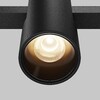 Миниатюра фото трековый магнитный светодиодный светильник maytoni alfa tr122-2-7w3k-b | 220svet.ru