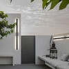 Миниатюра фото уличный настенный светодиодный светильник mantra lotus 7996 | 220svet.ru