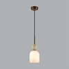 Миниатюра фото подвесной светильник odeon light lolla 6625/1b бронзовый | 220svet.ru