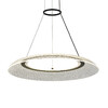 Миниатюра фото подвесной светодиодный светильник delight collection od2501-d60 gold/black | 220svet.ru