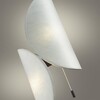 Миниатюра фото настенный светильник odeon light silk 7067/2w белый | 220svet.ru