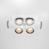 Миниатюра фото встраиваемый светодиодный светильник maytoni hidden dl045-02-10w3k-w | 220svet.ru