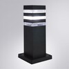 Миниатюра фото ландшафтный уличный светильник arte lamp heather a4413fn-1bk | 220svet.ru