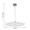 Миниатюра фото подвесной светодиодный светильник favourite thinner 4305-6p | 220svet.ru