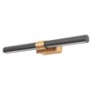 Миниатюра фото подсветка для зеркал crystal lux prada ap10w black | 220svet.ru
