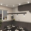 Миниатюра фото трековый светодиодный светильник denkirs smart moon dk8055-bk | 220svet.ru