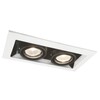 Миниатюра фото встраиваемый светильник arte lamp cardani piccolo a5931pl-2wh | 220svet.ru