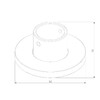 Миниатюра фото крепление напольно-потолочное elektrostandard mini magnetic 85203/00 a067291 | 220svet.ru