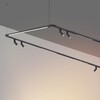 Миниатюра фото светильник диммируемый светодиодный с пультом ду novotech glat 359370 | 220svet.ru