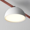 Миниатюра фото трековый светодиодный светильник maytoni bowl tr126b-20w3k-w | 220svet.ru