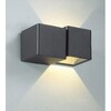 Миниатюра фото уличный настенный светодиодный светильник novotech kaimas 357400 | 220svet.ru