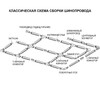 Миниатюра фото коннектор прямой ideal lux link electrified connector bk on-off | 220svet.ru