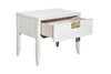 Миниатюра фото тумба прикроватная бежевая 1 ящик garda decor 151sv-000010 | 220svet.ru