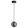 Миниатюра фото подвесной светодиодный светильник odeon light troni 5041/12l черный 12w | 220svet.ru