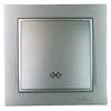 Миниатюра фото выключатель одноклавишный mono electric despina ip20 10a 250v антрацит 102-242425-112 | 220svet.ru