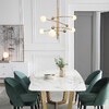 Миниатюра фото люстра globe mobile 5 brass delight collection | 220svet.ru
