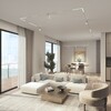 Миниатюра фото трековый светодиодный светильник denkirs simple linear dk8203-wh | 220svet.ru