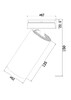 Миниатюра фото потолочный светодиодный светильник maytoni focus led c057cl-l12w3k | 220svet.ru