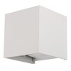 Миниатюра фото уличный настенный светодиодный светильник arte lamp rullo a1714al-2wh | 220svet.ru