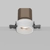 Миниатюра фото встраиваемый светильник maytoni mini dl059-7w3k-trs-w | 220svet.ru