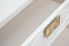 Миниатюра фото тумбочка прикроватная бежевая garda decor gd-000014 | 220svet.ru