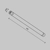 Миниатюра фото соединитель для модульной системы maytoni shelf ca011-l500-b | 220svet.ru