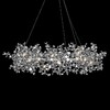 Миниатюра фото подвесная люстра loft it spark 10101/800 chrome | 220svet.ru