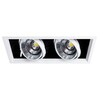Миниатюра фото встраиваемый светодиодный светильник arte lamp merga a8450pl-2wh | 220svet.ru