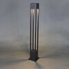 Миниатюра фото уличный светильник reluce 09960-0.7-001kt 1,0m gu10 bk | 220svet.ru