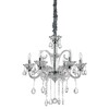 Миниатюра фото подвесная люстра ideal lux colossal sp6 trasparente | 220svet.ru
