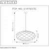 Миниатюра фото подвесной светильник lucide wolfram 21417/65/30 | 220svet.ru