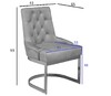 Миниатюра фото стул велюр оливковый/матовое garda decor 76ar-6210gold-olv | 220svet.ru