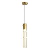 Миниатюра фото подвесной светодиодный светильник odeon light scrow 5059/5la золото 5w | 220svet.ru