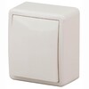 Миниатюра фото выключатель одноклавишный эра эксперт 10ax 250v 11-1201-02 б0020655 | 220svet.ru