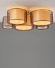 Миниатюра фото потолочная люстра moderli room v10624-5c | 220svet.ru